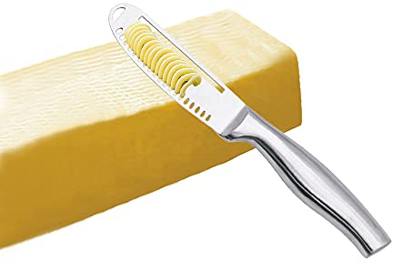 Butterstreuer Messer, Edelstahl Butterstreuer Messer zum Schneiden und Verstreichen von Butterkäsemarmelade.