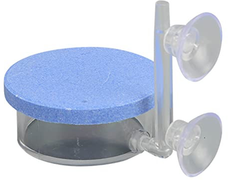 Aquarium CO2 Diffuser, Premium Professional Quiet Fish Bubble Counter Tube Check Valve Suction Cup with Suction Cup for Aquarium Planted
