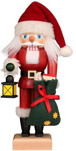 Christian Ulbricht Nussknacker Weihnachtsmann mit Laterne - 27 cm