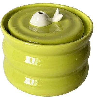 Fuente de agua para perros, fuente de agua filtrada para gatitos de 0,8 l, fuente de agua para mascotas con bomba extraíble, dispensador de agua por gravedad fácil de instalar, fuente