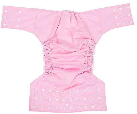 TOKIDNY 1pezzi Pannolino Adulti Riutilizzabile Con Vita Regolabile e Elastico Antiperdita Mutanda Traspirante e Morbida Per Anziani Alta Assorbenza e Comodità Salva Letto e Risparmio