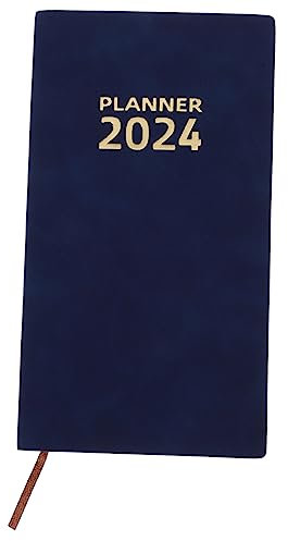 Lurrose Tagesplaner Buch Filigraner Planer -notizblock Jahresplaner -notizblock Tagesagenda Terminplaner Büroagenda