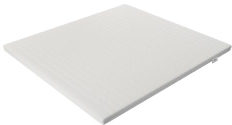Bester Kaltschaum Topper 80x200x7 cm - Premium Comfort - Mittelhärte - Hypoallergen - Waschbar Luxusbezug - Druckentlastend für Rücken- und Seitenschläfer