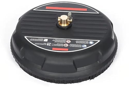 Lavasuperfici Professionale in Acciaio Per Idropulitrice Ad Alta Pressione Lavapavimenti (Plastica/Metallo 380mm)