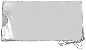 Coperta for sauna professiona con riscaldamento a infrarossi, coperta for sauna dimagrante brucia grassi for la casa spa, coperta for terapia disintossicante fitness For Home Sauna(Silver)