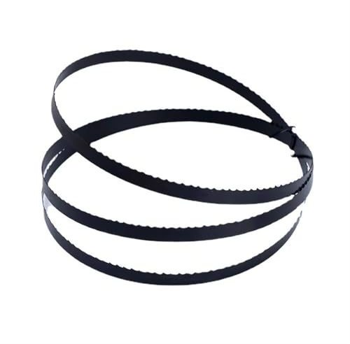 Hojas de sierra de cinta premium, 3 hojas de sierra de cinta de carbono de 59-1/2 pulgadas, 1/4 de pulgada x 14 dientes por pulgada, carbono SK5 de alta dureza, hojas de sierra de cinta compactas