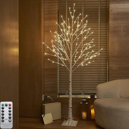 LED Lichterbaum 210 cm Baum Lichter 448 LEDs Warmweiß Weihnachtsbaum lichter mit Fernbedienung 8 Lichtmodi Verstellbare Äste Weihnachtsdeko Baum mit Beleuchtung für Hochzeit Festival Party,180cm