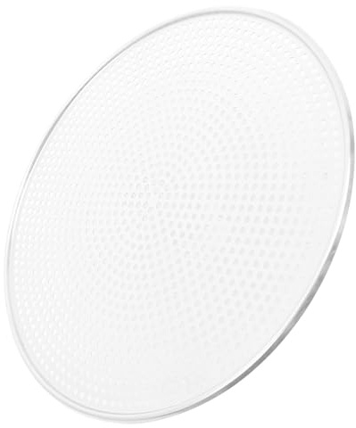 UTHCLO 16-Inch Perforated Aluminum Pizza Pan, Round Household Pizza Screen Baking Tray with Mesh Design for Even Heat Circulation and Crispy Crust, Suitable for Oven and Halogen Oven Use