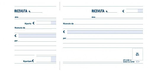 Ricevuta generica madre/figlia 2 copia autor 10x22 (3 pezzi)