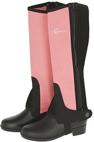 Covalliero Kinder Kinderminichaps Lilli Sort/Pink, Größe 134 Chaps, black/pink, EU