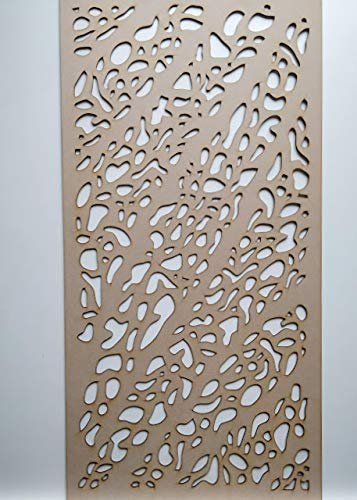 LaserKris Pannello decorativo in MDF forato (4X2) B2