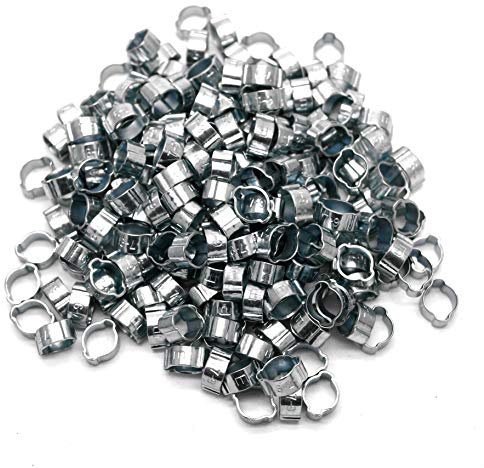 Mikalor 10 X W1 3-5mm Double Ear H Clamp O Clip