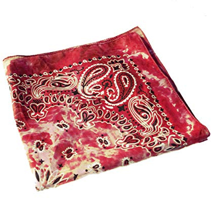 Dhobia Bandana Gesichtstuch Face Mask Kopftuch Halstuch 100% Baumwolle mit original Paisley Muster