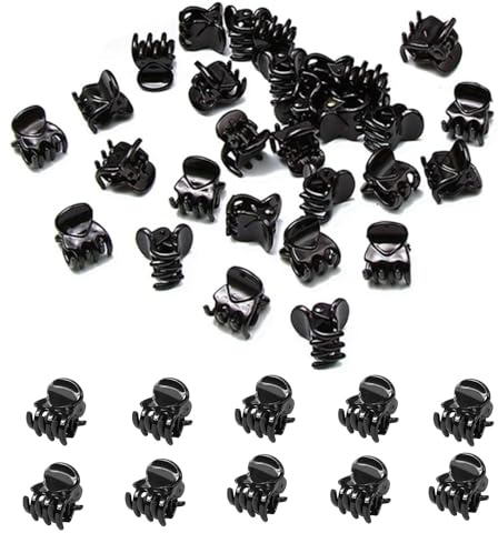 Mini Clips para el Cabello,24pcs Mini Pinzas para El Cabello de Pulpo Antideslizantes garras pequeñas para el Clips de Garra Pelo Pinzas para El Cabello de Pulpo Antideslizantes para niñas mujeres