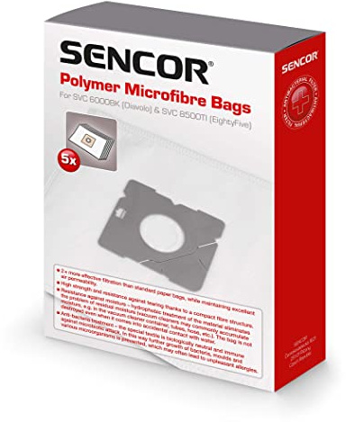 SENCOR 700 W 70 DB Aspirateur avec Sac, Gris