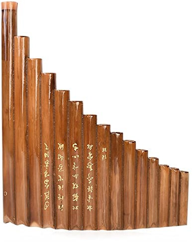 Panflöten Panflöte Mit 15 Pfeifen, G-Taste, Bambus-Panflöte, Traditionelles Chinesisches Holzblasinstrument