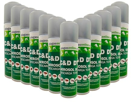 PLAGAS ONLINE Bomba Insecticida Fumigadora 250ml (12)