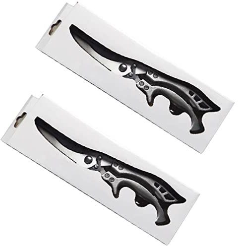 Kitchen Scissors, Kitchen Powerful Scissors Chicken Bone Scissors Chicken Duck Fish Cutter Shears Stainless Steel Cooking Scissors (Color : 2Pcs)