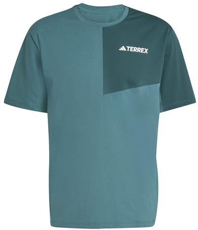 adidas Herren Terrex Multi Climacool T-Shirt, Mystery Green, M