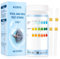 Accevo Hot Tub Test Strips,3 en 1 Kit de prueba de agua de piscina para cloro/bromo, pH, alcalinidad total – tiras de prueba fáciles y precisas para piscinas y spas – 150 tiras
