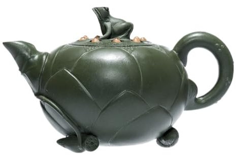 Théière en Argile Violette, Pot de graines de Boue Verte minérale Originale, théière de 430 ML, Service à thé Domestique, Service à thé, théière en Porcelaine