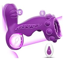 Tagnaff 360° Massageperlen–Intensive Stimulation Penisring für Paar