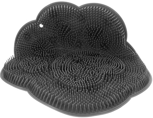 GANAZONO Tapis de Massage Antidérapant pour Silicone Tpr Brosse Nettoyante avec Ventouses pour Exfoliation et Soin des Accessoire de Bain Pratique pour Maison