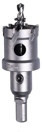 Laiwei Hålsåg på 30 mm, borrkrona, stålborr, hålskärare för metall, borr, rostfritt stål, vass och hållbar metallborr