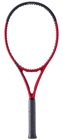 WILSON Clash Schläger 100 V2 (295 g) Rot/Bordeaux 2022