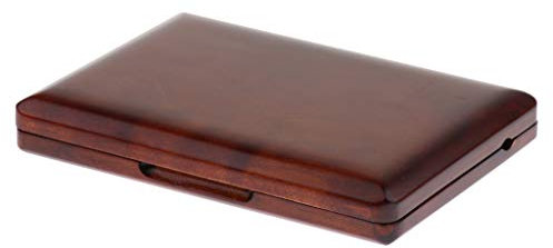 MISETA 1 x Oboe Reed Case Halter Box für 12 Blätter Blasinstrumente Teile