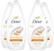 Dove Body Wash 0% Sulfate SLES for Women Made with Naturally Derived Cleansers and Plant Based Moisturiseres Gently Cleanses for Softer and Smoother Skin, 720ml (Buy 4, Fruity Nourish)