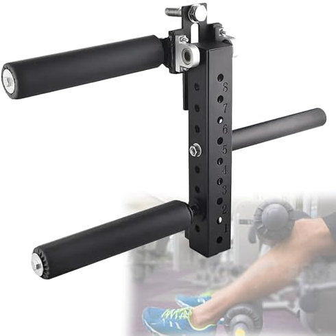 Quixnova 1,6/2,6 cm Beinstrecker- und Curl-Maschine für das Fitnessstudio zu Hause, Beinstrecker-Gerät im Sitzen, Training der Beinmuskelgruppen für Langhantelscheiben mit 2,5 cm Durchmesser,2.6cm