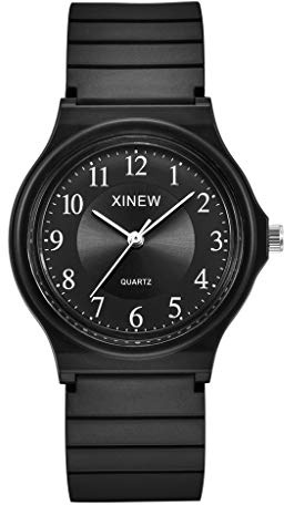 Gwg-1000 Unisex kvartsarmbandsur silikon analog sportklocka barn herrklocka, c, En storlek