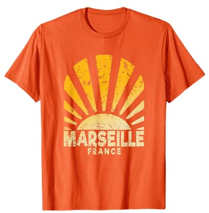 Marseille Frankreich - Marseille Sunshine T-Shirt