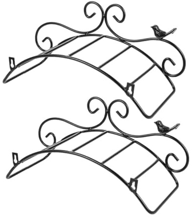 Didiseaon 2 piezas Soporte para Manguera de Jardín Montado Pared Resistente y Duradero para Organizar Mangueras de Riego y Espacios Exteriores Ordenados