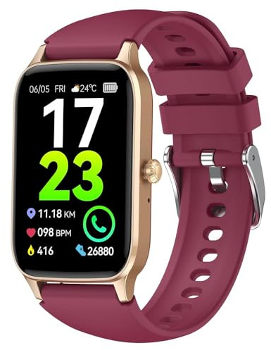 Montre Connectée Homme Femme, 1.57HD Smartwatch avec Appel Bluetooth, 110+Sportifs Montre Sport avec Cardiofréquencemètre/SpO2/Sommeil/Podometre, Etanche IP68 Montre Intelligente pour Android iOS