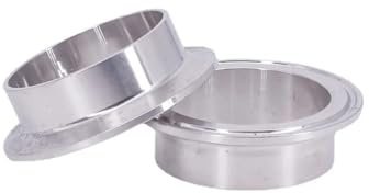 57/63/76/89/102-219mm Pipe OD Butt Weld 2.5 3 3. 4 6 Tri Clamp Ferrule 304 Stainless Fitting (104mm K119mm)