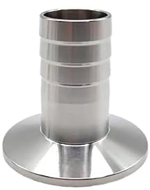KF10 KF16 KF25 KF40 KF50 Vakuum Klemme Schlauch Barb OD6 8 13 16 20 25 38mm 304 Edelstahl Sanitär flansch Adapter Rohr Fitting(KF50,40mm)