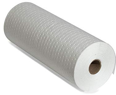 DENSORB Ölbindemittel Vlies Rolle Economy PLUS, light, 76 cm x 45 m, zur Aufnahme von Öl- oder Treibstoffverunreinigungen auf Wasseroberflächen, reißfest, schwimmfähig