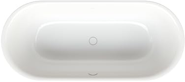 BetteLux Oval, Badewanne 170x75x45cm, 3465-000, Farbe: Weiß glänzend