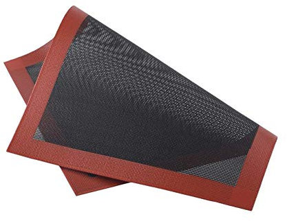 Basage Tapis de cuisson perforé en silicone anti-adhésif pour /pains/macarons/