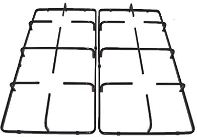 Ufixt Gas Hob Pan Support Stands | 2 Pack Heavy Duty Enamel replacement | 230mm x 475mm | compatible with Tricity Bendix