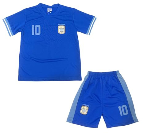JYC CREATIVE Conjunto de Deporte para Niño y Niña de 4 a 14 años, Camiseta y Pantalón Corto para Deporte y Fútbol, Chandal Corto de Verano para Colegio, Regalo para Niños y Niñas,