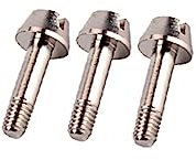 FUNOMOCYA 3pcs Small Drain Valve Key Trumpet Water Key Screw Screw Trumpet Repair Parts for Brass Instrument Parts