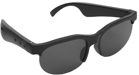 Bewinner AI Translation Smart Glasses 144 Språk i Realtidsöversättare, Bluetooth 5.3 Solglasögon med Dubbla HD-mikrofoner, Musiksamtal, U V-skydd för Resesporter