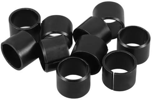 Garneck 10 Pièces Bague De Centrage pour Roue Acier Kit De Bagues De Centrage pour Camions Et Bus Alésage pour Équilibrage des Pneus