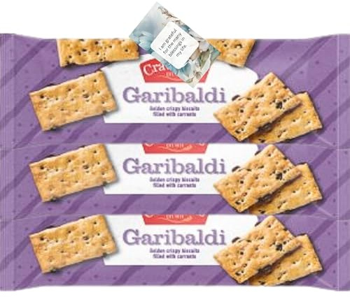 Biscuits Bundle With Garibaldi Golden Crispy Biscuits Filled With Currants (3 Pack) – By Oerich Gift