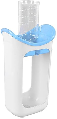 RIZGHWOY Stazione di Spremitura di Succhi di Frutta Stazione di Riempimento di Sacchetti per Neonati Facile da Usare per Alimenti Semisolidi, Materiali di Alta qualità, Dimensioni 22x13 Cm (BLUE)