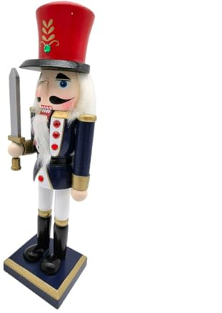SHINEOFI Casse-Noisette Bois pour Noël Figurine de Soldat Décoration de Table ou Étagère