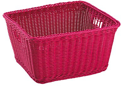 King Collection King Home C1567098/F Panier Joy en Osier Synthétique, Fuchsia